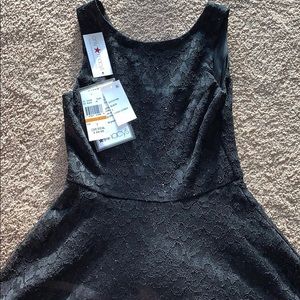 Juniors Black Dress
